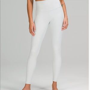 White lululemon Align High-Rise